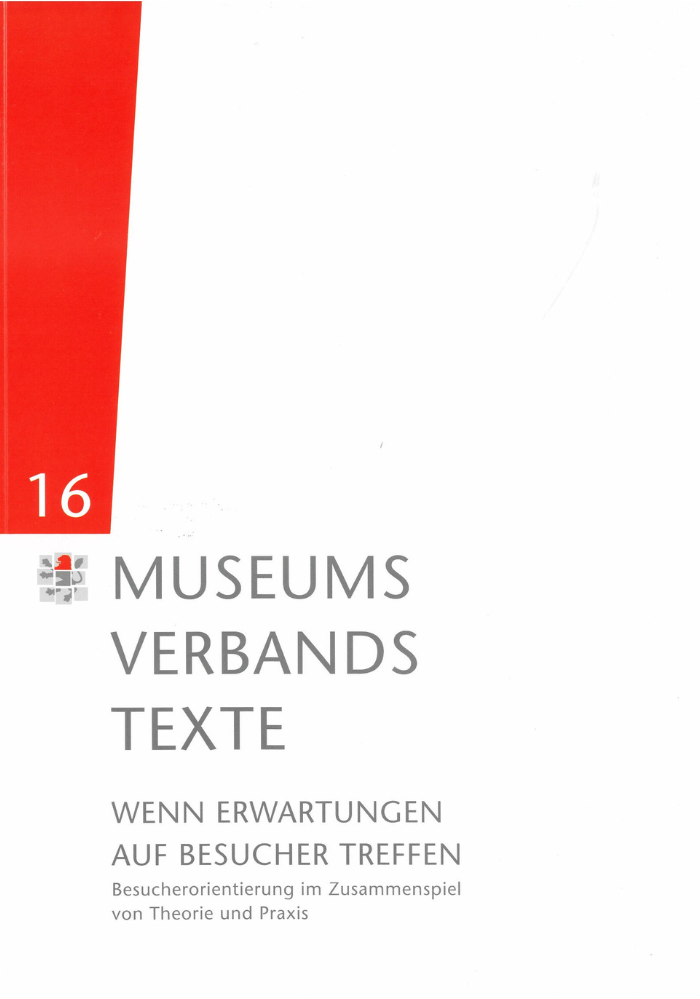 Cover Museumsverbandstexte Ausgabe 16
