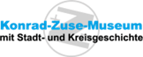 Logo des Konrad-Zuse-Museum mit Stadt- und Kreisgeschichte.