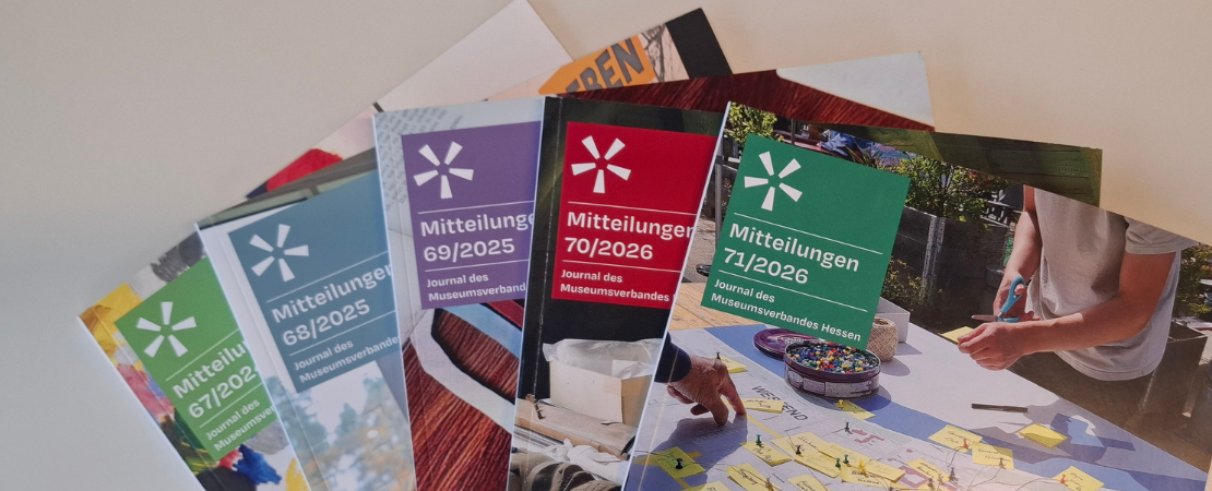 Fünf Ausgaben des Verbandsjournals 